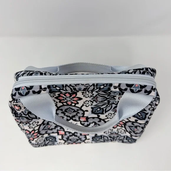 Vera Bradley Lighten Up Insulated Canvas Lunch Bag Tote Lisbon Medallion - Picture 6 of 16